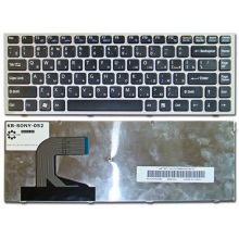 Клавіатура для ноутбука SONY VAIO VPC-S SILVER FRAME BLACK RU