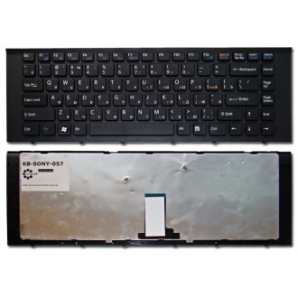 Клавиатура для ноутбука SONY VAIO VPC-EG BLACK FRAME BLACK RU
