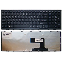 Клавіатура для ноутбука SONY VAIO VPC-EL BLACK FRAME BLACK RU
