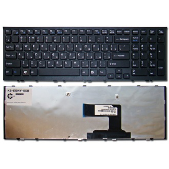 Клавіатура для ноутбука SONY VAIO VPC-EL BLACK FRAME BLACK RU