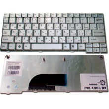 Клавиатура для ноутбука SONY VAIO VPC-M VPC-M12 M13 SILVER RU