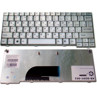 Клавиатура для ноутбука SONY VAIO VPC-M VPC-M12 M13 SILVER RU