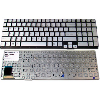 Клавіатура для ноутбука SONY VAIO VPC-SE SILVER RU