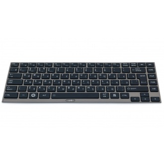 Клавіатура для ноутбука TOSHIBA Portege Z830 Z835 GREY FRAME BLACK RU