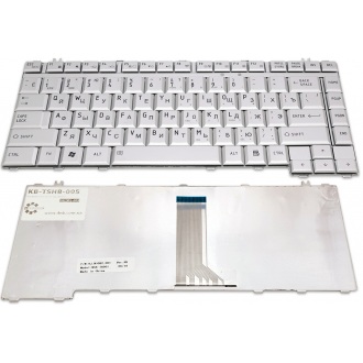 Клавіатура для ноутбука TOSHIBA Satellite A200 A205 A210 A215 A300 A305 L300 L305 L300D L305 L305D L450 L450D L455 L455D L510 L515 M200 M205 M300 M305 M333 M500 M505 M506 M507, Qosmio G40 G45 SILVER RU