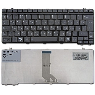 Клавіатура для ноутбука TOSHIBA Satellite M800 M900 U400 U405 U405D U500 U505 U505D, Portege M800 M900 T130 T130D T135 T135D BLACK GLOSSY RU