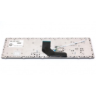Клавиатура для ноутбука HP EliteBook 8560P 8560W 8570P 8570W, ProBook 6560B 6565B BLACK FRAME BLACK RU (с поинтстиком)