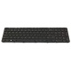 Клавіатура для ноутбука HP ProBook 450 G3 455 G3 470 G3 BLACK FRAME BLACK US BackLight