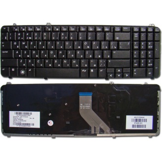 Клавіатура для ноутбука HP Pavilion DV6-1000 DV6-1100 DV6-1200 DV6-1300 DV6-1400 DV6-2000 DV6-2100 DV6t-1000 DV6t-1100 DV6t-1200 DV6t-1300 DV6t-2000 DV6t-2100 DV6t-2300 DV6z-1000 DV6z-2000 BLACK RU