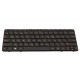 Клавиатура для ноутбука HP Mini 110-3000 110-3100 CQ10-400 CQ10-500 BLACK RU