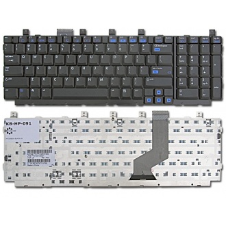Клавіатура для ноутбука HP Pavilion DV8000 DV8100 DV8200 DV8300 DV8400 BLACK US