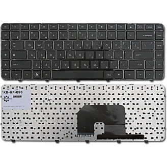 Клавіатура для ноутбука HP Pavilion DV6-3000 DV6-3100 DV6-3200 DV6-3300 DV6-4000 DV6t-3000 DV6t-3100 DV6t-3200 DV6t-4000 DV6z-3000 DV6z-3100 BLACK РАМКА BLACK RU