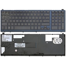 Клавіатура для ноутбука HP ProBook 4520 4520S 4525 4525S BLACK FRAME BLACK US