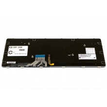 Клавіатура для ноутбука HP EliteBook Folio 1040 G1 1040 G2 SILVER FRAME BLACK US BackLight