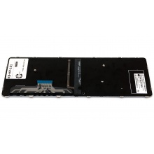 Клавіатура для ноутбука HP EliteBook Folio 1040 G3 SILVER FRAME BLACK US BackLight