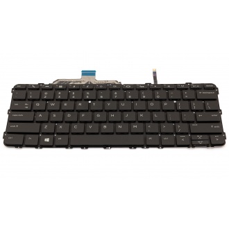 Клавіатура для ноутбука HP EliteBook Folio G1 BLACK US BackLight