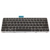 Клавіатура для ноутбука HP EliteBook Folio 1020 G1 1020 G2 SILVER FRAME BLACK US BackLight