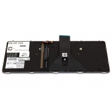 Клавіатура для ноутбука HP EliteBook Folio 1020 G1 1020 G2 SILVER FRAME BLACK US BackLight