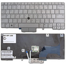 Клавиатура для ноутбука HP EliteBook 2740P SILVER US (с поинтстиком)