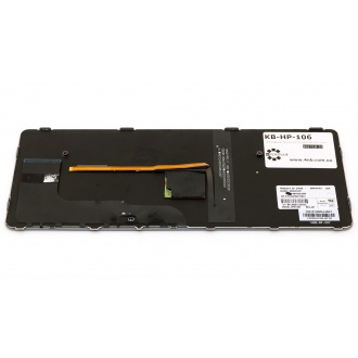 Клавиатура для ноутбука HP EliteBook 725 G3 725 G4 820 G3 820 G4 828 G3 828 G4 SILVER FRAME BLACK US BackLight (с поинтстиком)