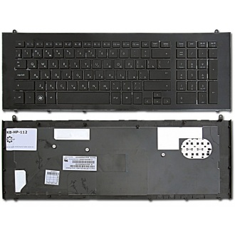 Клавіатура для ноутбука HP ProBook 4720 4720S BLACK FRAME BLACK RU