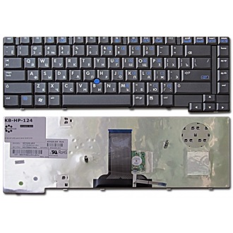 Клавиатура для ноутбука HP 8510P 8510W BLACK RU (с поинтстиком)