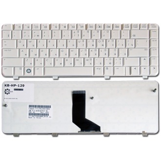 Клавиатура для ноутбука HP Pavilion DV3-2000 DV3-2100 DV3-2300 DV3t-2000 DV3z-1000 WHITE RU