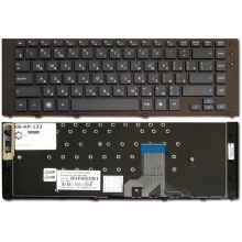 Клавіатура для ноутбука HP ProBook 5310 5310M BLACK FRAME BLACK RU