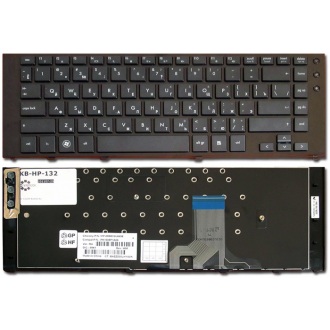 Клавіатура для ноутбука HP ProBook 5310 5310M BLACK FRAME BLACK RU
