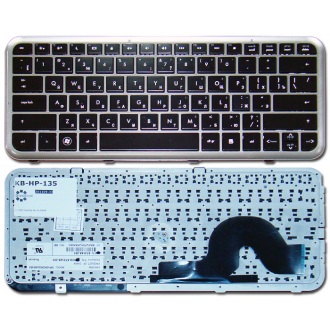 Клавиатура для ноутбука HP Pavilion DM3-1000 DM3-1100 DM3T-1000 DM3T-1100 DM3Z-1000 DM3Z-1100 BLACK GLOSSY RU