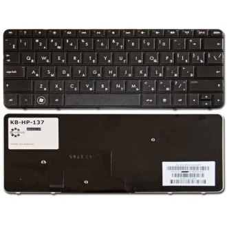 Клавиатура для ноутбука HP Mini 1103 110-3500 110-3600 110-3700 110-3800 210-2000 210-2100 210-2200 210-3000 210-4000 CQ10-600 CQ10-700 CQ10-800 BLACK RU