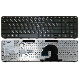 Клавіатура для ноутбука HP Pavilion DV7-4000 DV7-4100 DV7-4200 DV7-4300 DV7-5000 DV7t-5000 BLACK FRAME BLACK RU