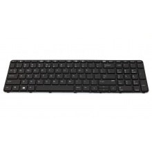 Клавиатура для ноутбука HP ProBook 450 G3 455 G3 470 G3 BLACK FRAME BLACK US