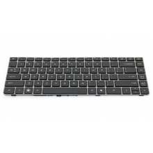 Клавиатура для ноутбука HP ProBook 4330S 4331S 4435S 4436 SILVER FRAME BLACK US