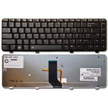 Клавіатура для ноутбука HP Pavilion DV3-2000 DV3-2100 DV3-2300 DV3t-2000 DV3z-1000 BLACK GLOSSY US BackLight