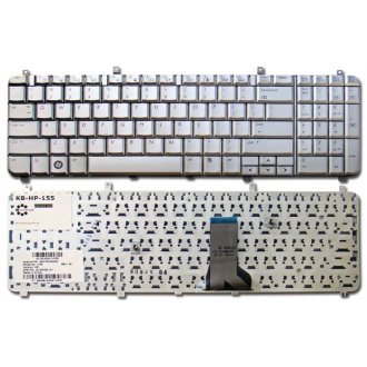 Клавіатура для ноутбука HP Pavilion HDX X16-1000 X16-1100 X16T-1000 X16T-1100 SILVER US