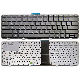 Клавиатура для ноутбука HP G32, Pavilion DV3-4000 DV3-4100 DV3-4200 DV3-4300, Presario CQ32 BLACK RU