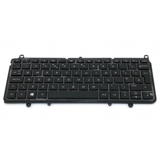 Клавіатура для ноутбука HP Pavilion 11-e BLACK FRAME BLACK US