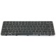 Клавиатура для ноутбука HP Pavilion DM4-1000 DM4-1100 DM4-1200 DM4-2000 DM4-2100 DM4T-1000 DM4T-2000 DM4T-2100 DV5-2000 DV5-2100 DV5-2200 DV5T-2000 DV5T-2100 DV5T-2200 BLACK FRAME BLACK US BackLight