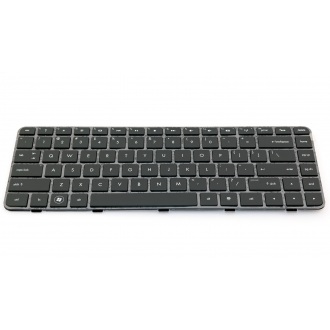 Клавиатура для ноутбука HP Pavilion DM4-1000 DM4-1100 DM4-1200 DM4-2000 DM4-2100 DM4T-1000 DM4T-2000 DM4T-2100 DV5-2000 DV5-2100 DV5-2200 DV5T-2000 DV5T-2100 DV5T-2200 BLACK FRAME BLACK US BackLight