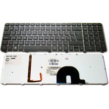 Клавиатура для ноутбука HP ENVY 17-1000 17-1100 17-1200 17-2000 17-2100 17-2200 17T-1000 17T-1100 17T-2000 17T-2100 BRONZE FRAME BLACK US BackLight
