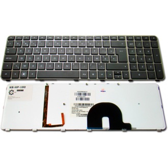 Клавіатура для ноутбука HP ENVY 17-1000 17-1100 17-1200 17-2000 17-2100 17-2200 17T-1000 17T-1100 17T-2000 17T-2100 BRONZE FRAME BLACK US BackLight