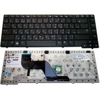 Клавиатура для ноутбука HP EliteBook 8440P 8440W BLACK RU (с поинтстиком)