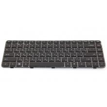 Клавиатура для ноутбука HP Pavilion DM4-1000 DM4-1100 DM4-1200 DM4-2000 DM4-2100 DM4T-1000 DM4T-2000 DM4T-2100 DV5-2000 DV5-2100 DV5-2200 DV5T-2000 DV5T-2100 DV5T-2200 BLACK FRAME BLACK RU BackLight