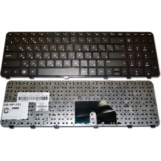 Клавиатура для ноутбука HP Pavilion DV6-6000 DV6-6100 DV6-6B00 DV6-6C00 DV6t-6000 DV6t-6100 DV6t-6B00 DV6t-6C00 DV6z-6100 DV6z-6B00 DV6z-6C00 BLACK FRAME BLACK RU