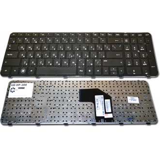 Клавиатура для ноутбука HP Pavilion G6-2000 G6-2100 G6-2200 G6-2300 BLACK FRAME BLACK RU