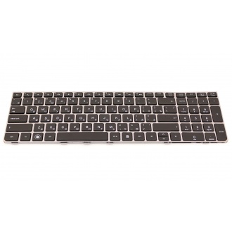 Клавіатура для ноутбука HP ProBook 4530S 4535S 4730S SILVER FRAME BLACK RU