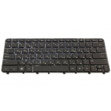 Клавіатура для ноутбука HP Folio 13-1000 13-1200 13-1300 13-2000 13t-1000 BLACK FRAME BLACK RU BackLight