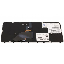 Клавіатура для ноутбука HP Folio 13-1000 13-1200 13-1300 13-2000 13t-1000 BLACK FRAME BLACK RU BackLight