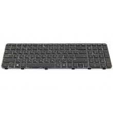 Клавіатура для ноутбука HP Pavilion DV6-7000 DV6-7100 DV6-7200 DV6-7300 DV6t-7000 DV6t-7200 DV6t-7300 DV6z-7000 DV6z-7200 BLACK РАМКА BLACK RU